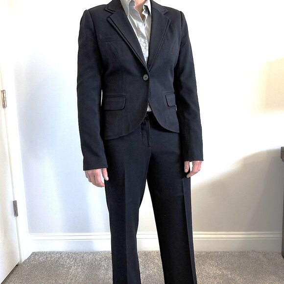 Atelier Women's Black Pant Suit - Picture 1 of 9